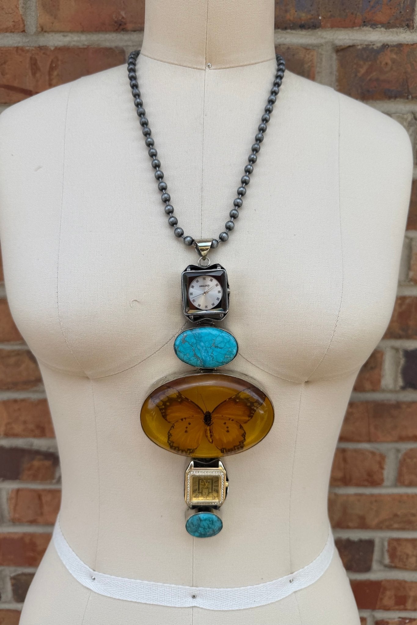 Time Standing Still Necklace - ivyandlavyboutique ivyandlavyboutique