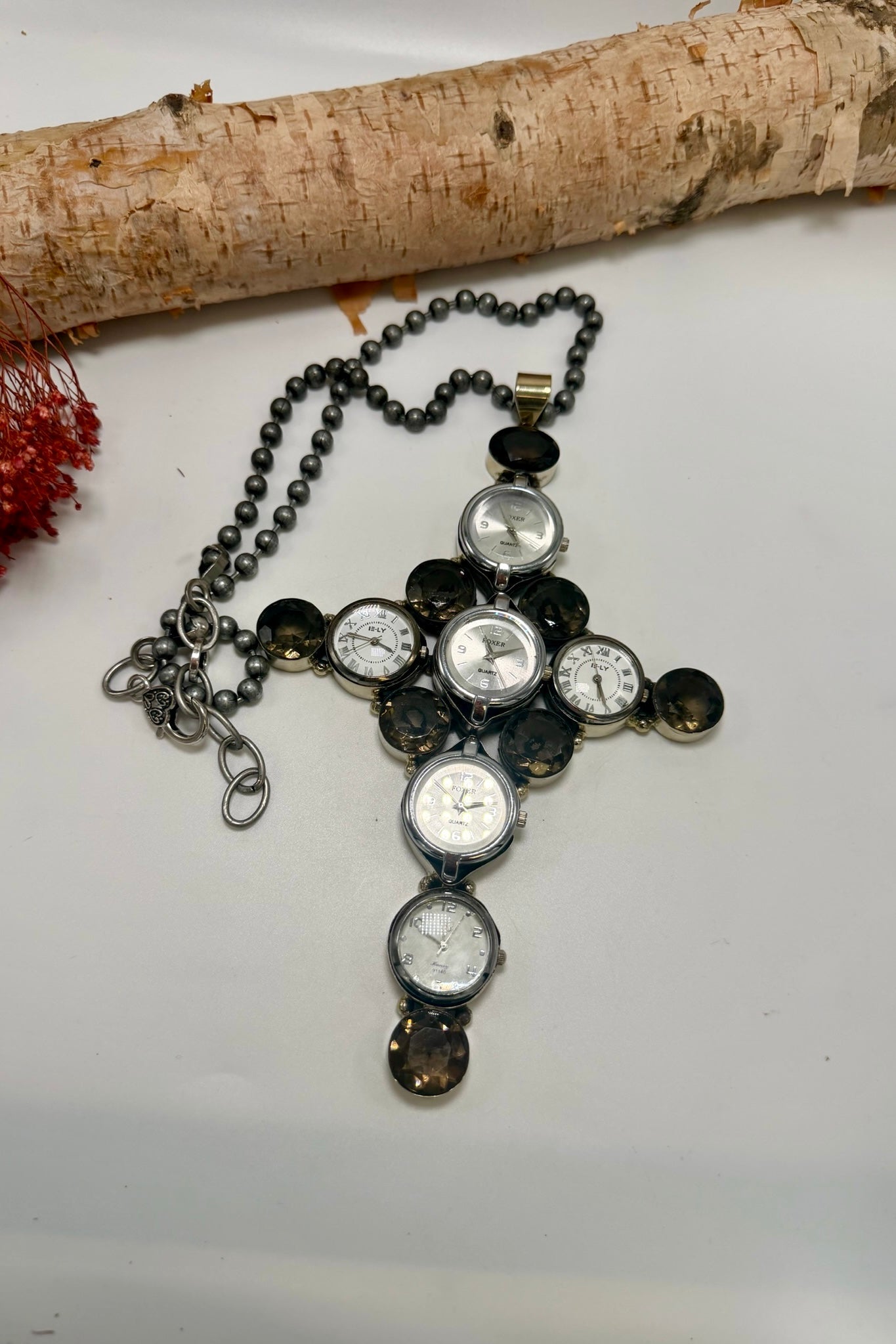 Times a Ticking Statement Necklace - ivyandlavyboutique ivyandlavyboutique