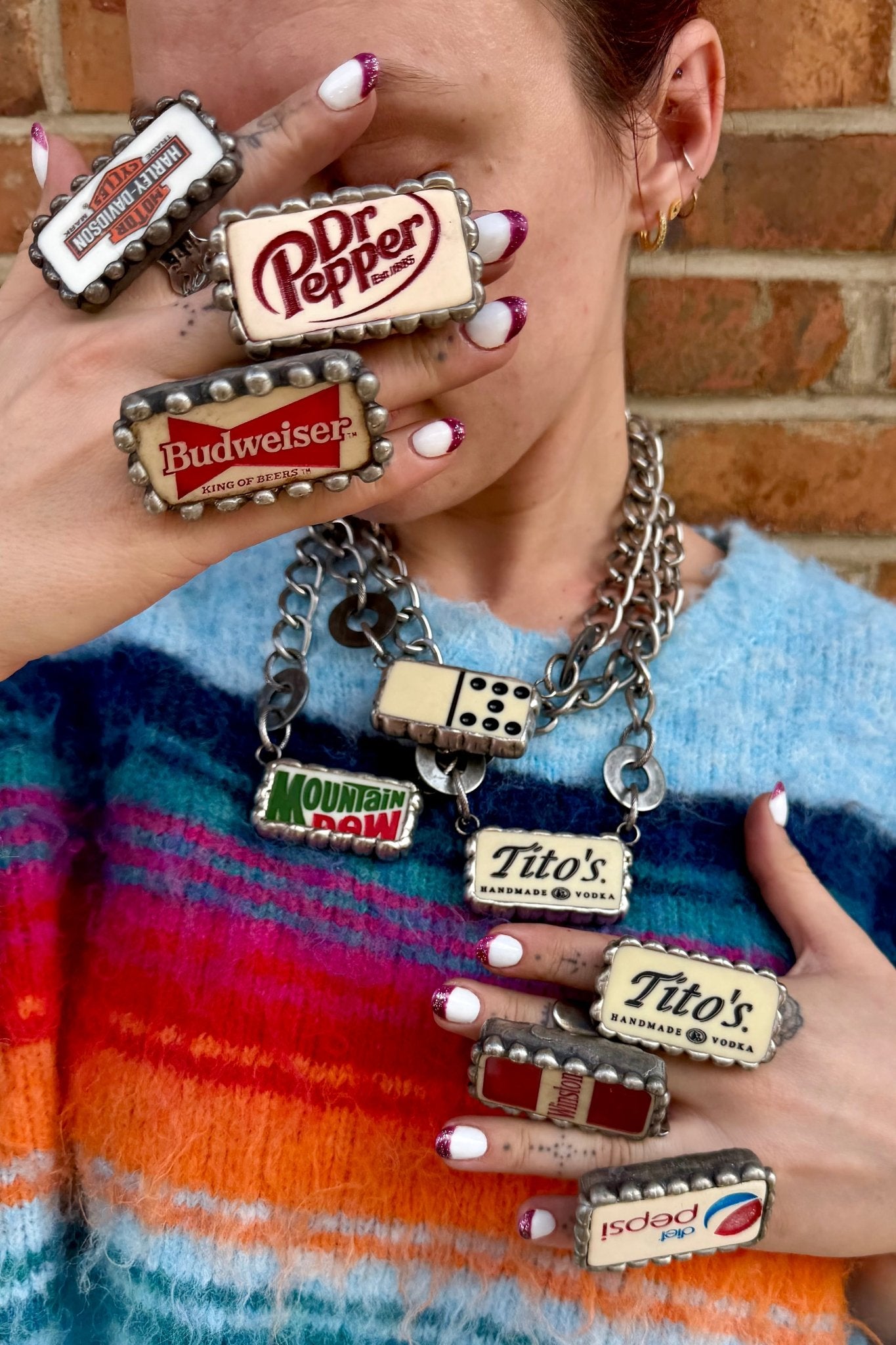 Tito’s Ring - ivyandlavyboutique Art by Amy