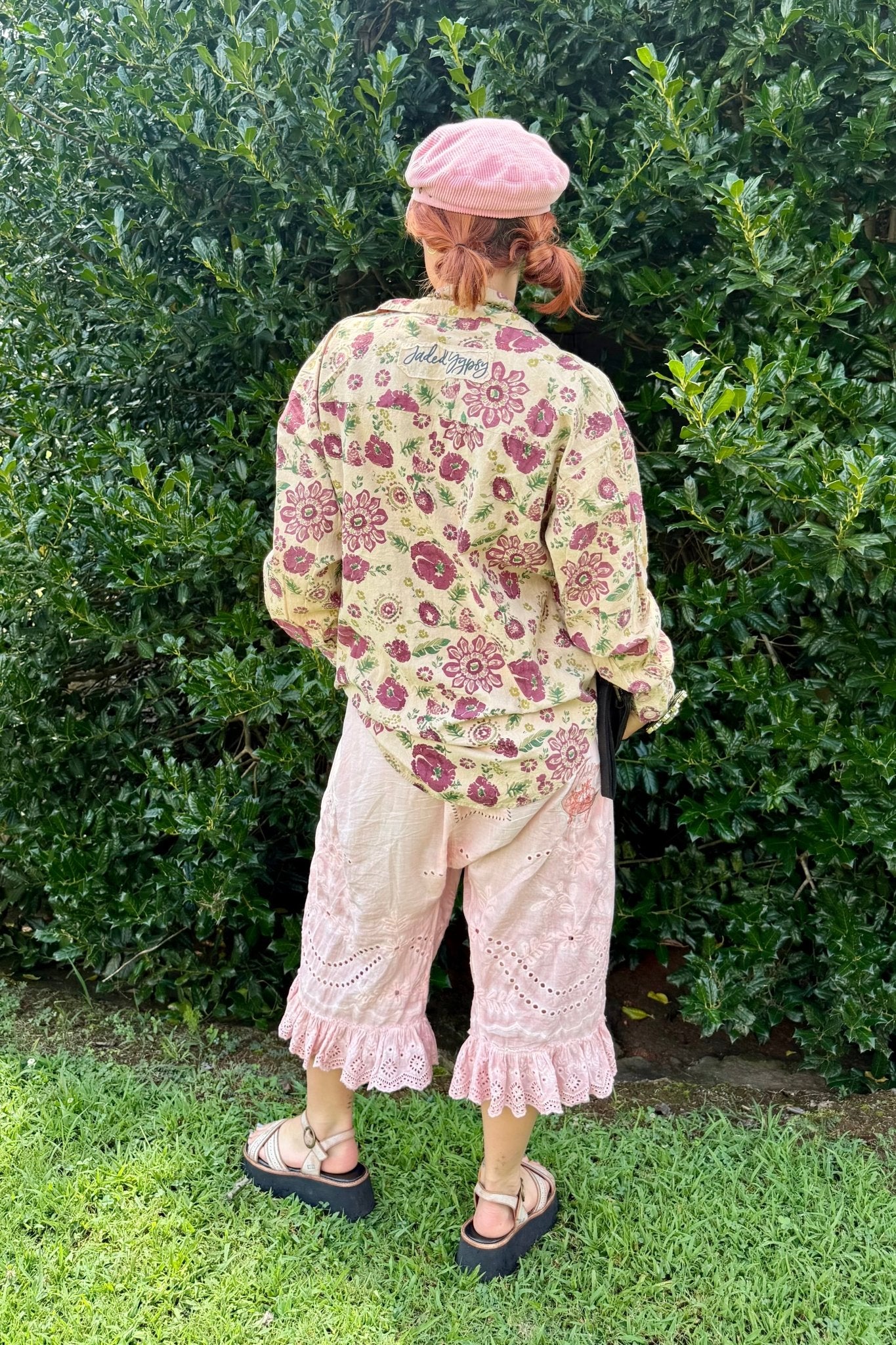 To The Point Floral Garden Shirt - ivyandlavyboutique Jaded Gypsy