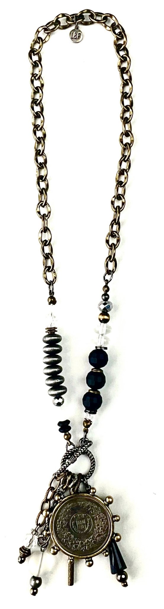 Toggle Front Necklace - ivyandlavyboutique Lost & Found Trading