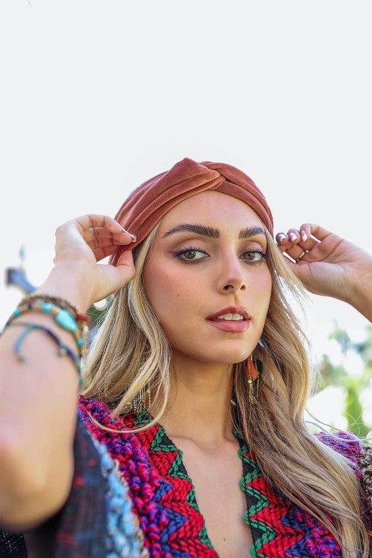 Traveling Gypsy Super Soft Twisted Velvet Headbands - ivyandlavyboutique Leto Accessories
