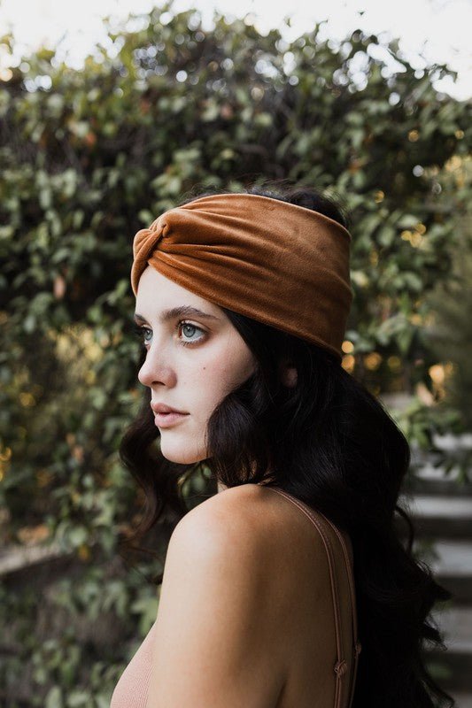 Traveling Gypsy Super Soft Twisted Velvet Headbands - ivyandlavyboutique Leto Accessories