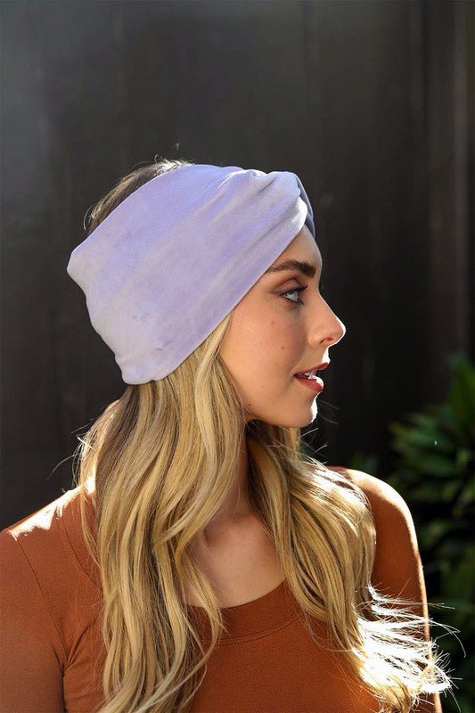 Traveling Gypsy Super Soft Twisted Velvet Headbands - ivyandlavyboutique Leto Accessories