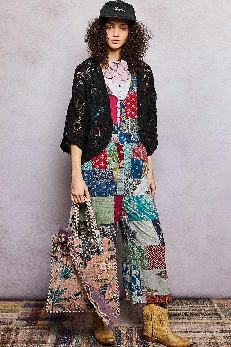 Unique Handmade Crochet Flower Belt - ivyandlavyboutique Pol Clothing