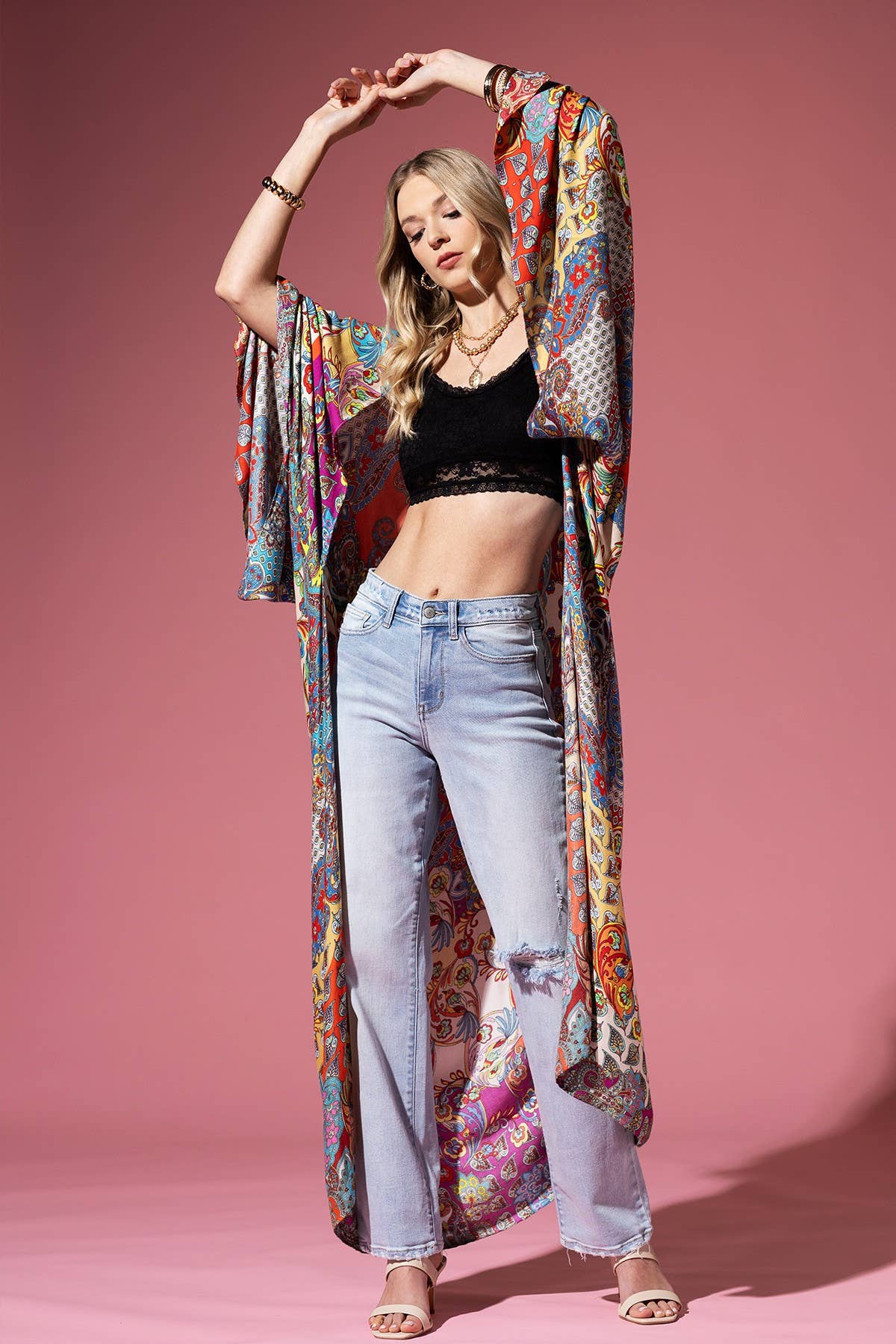 Valentina Kimono - ivyandlavyboutique Urbanista