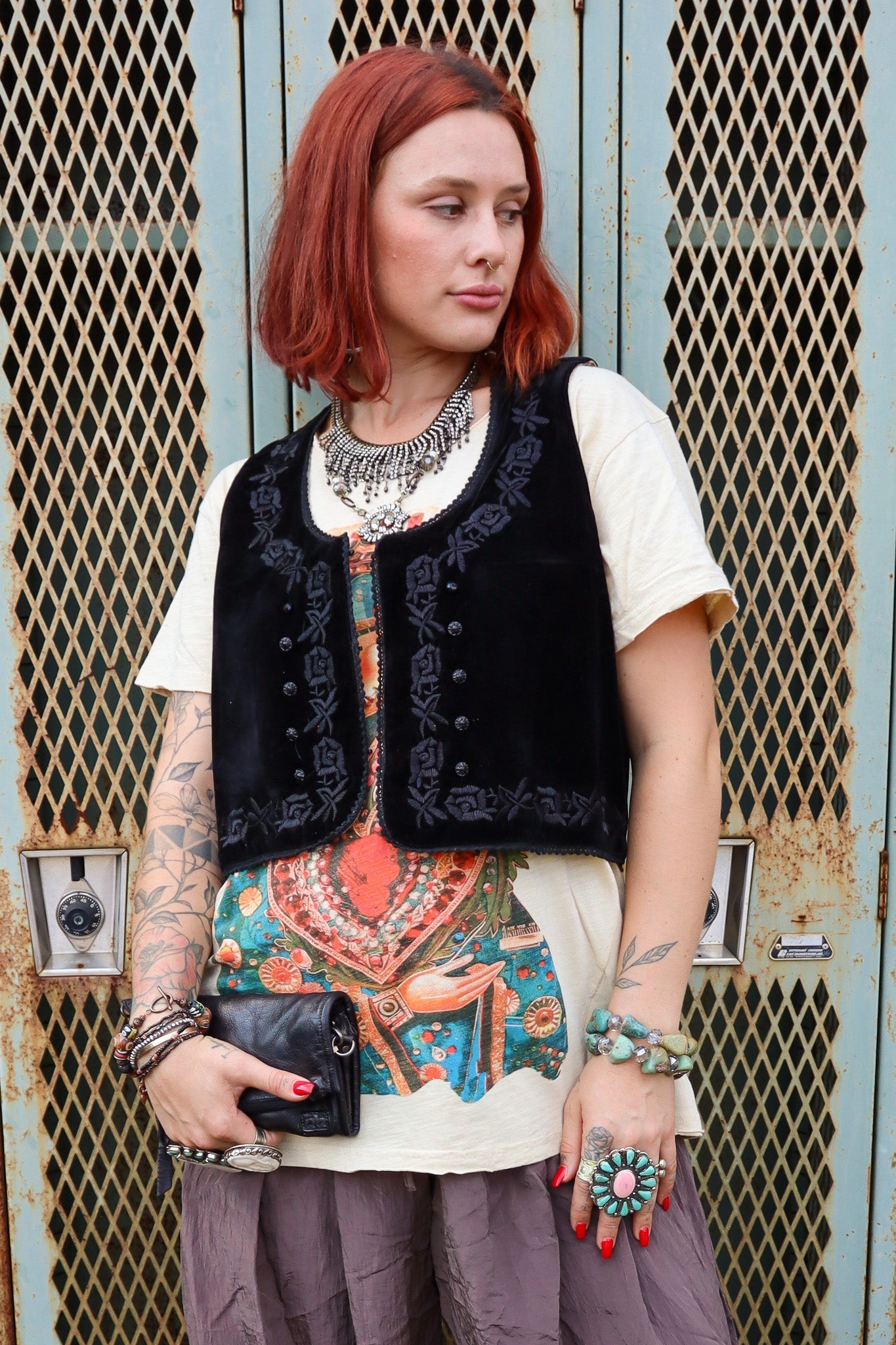 Velvet Reign Vest - ivyandlavyboutique Jaded Gypsy