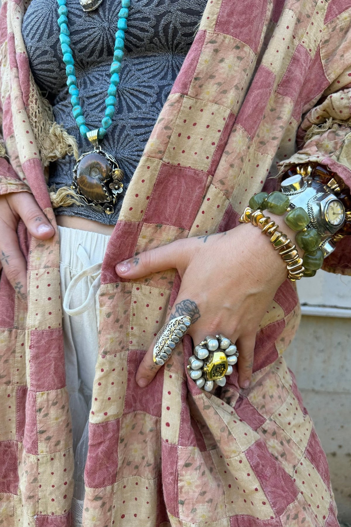 Wandered Roads Duster - ivyandlavyboutique Jaded Gypsy