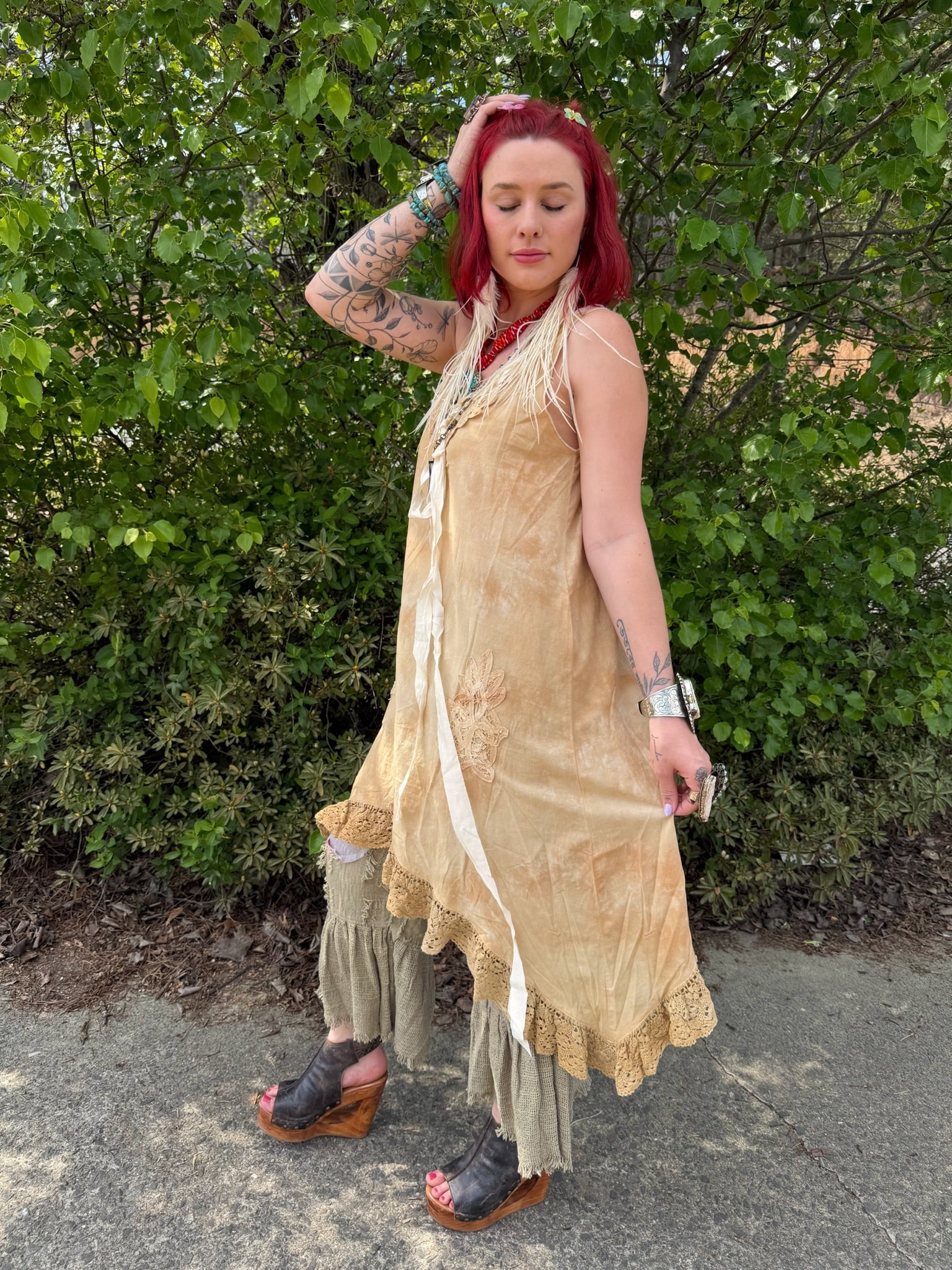 Wandering Spirit Dress - ivyandlavyboutique Jaded Gypsy