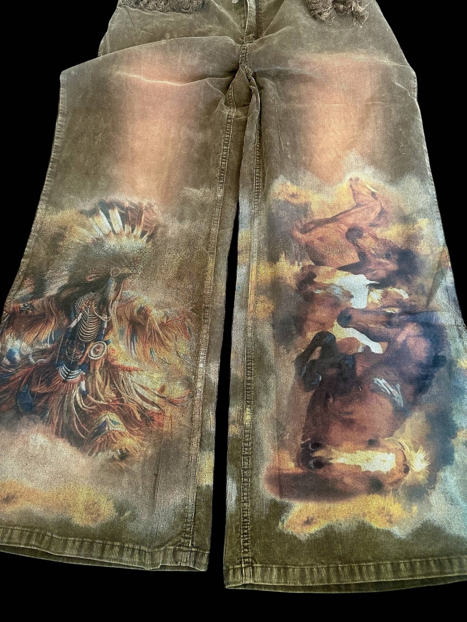 Warrior Cord Jeans - ivyandlavyboutique A Rare Bird Shop