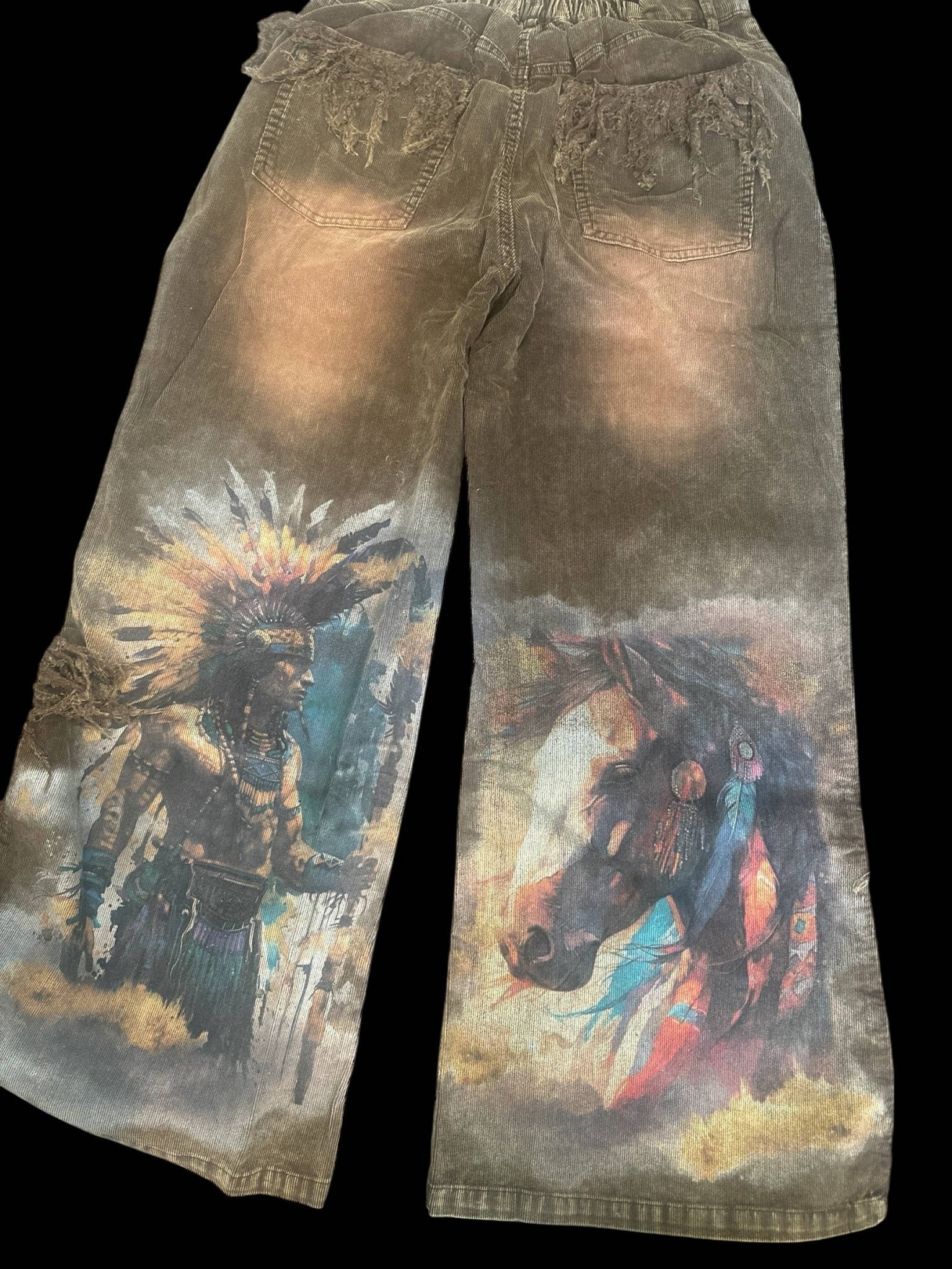 Warrior Cord Jeans - ivyandlavyboutique A Rare Bird Shop