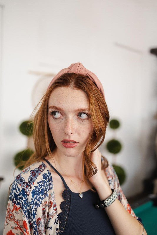 Wendys Topknot Headband - ivyandlavyboutique Leto Accessories