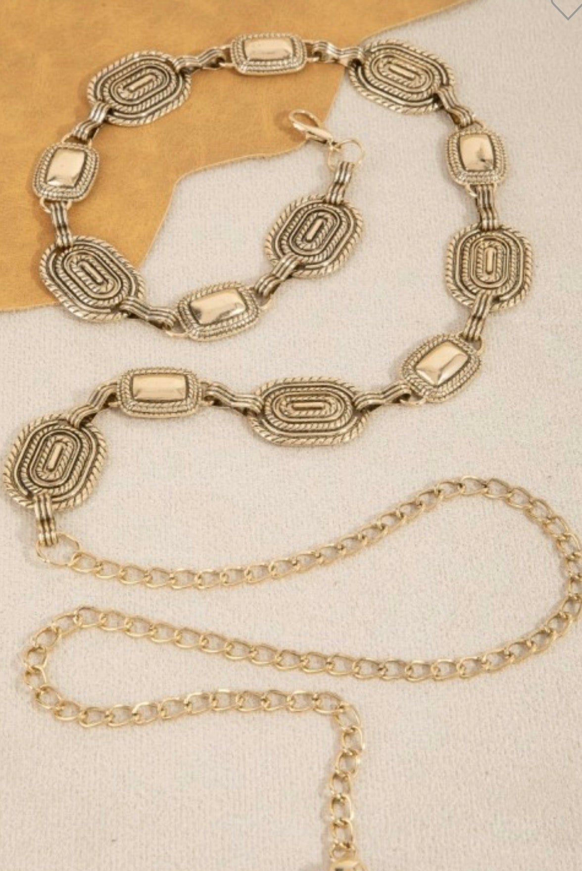 Western Intricate Oval Belt - ivyandlavyboutique ivyandlavyboutique