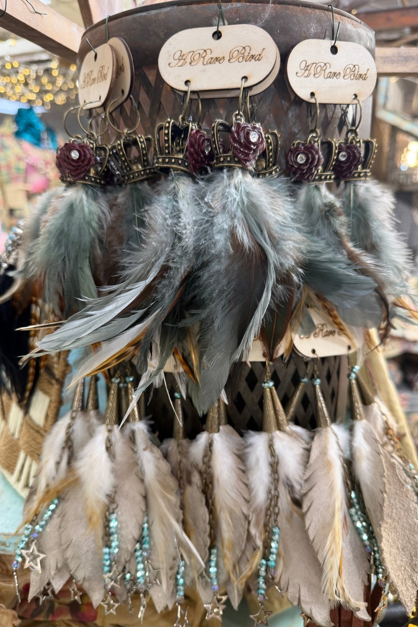 Where’s My Crown Earrings - ivyandlavyboutique A Rare Bird Shop
