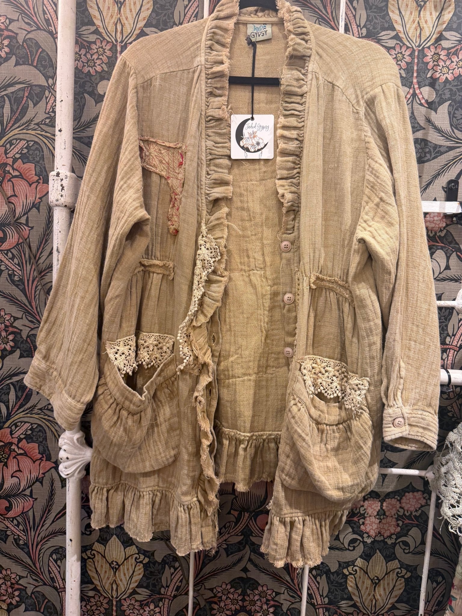 Whispering Hallow Jacket - ivyandlavyboutique Jaded Gypsy