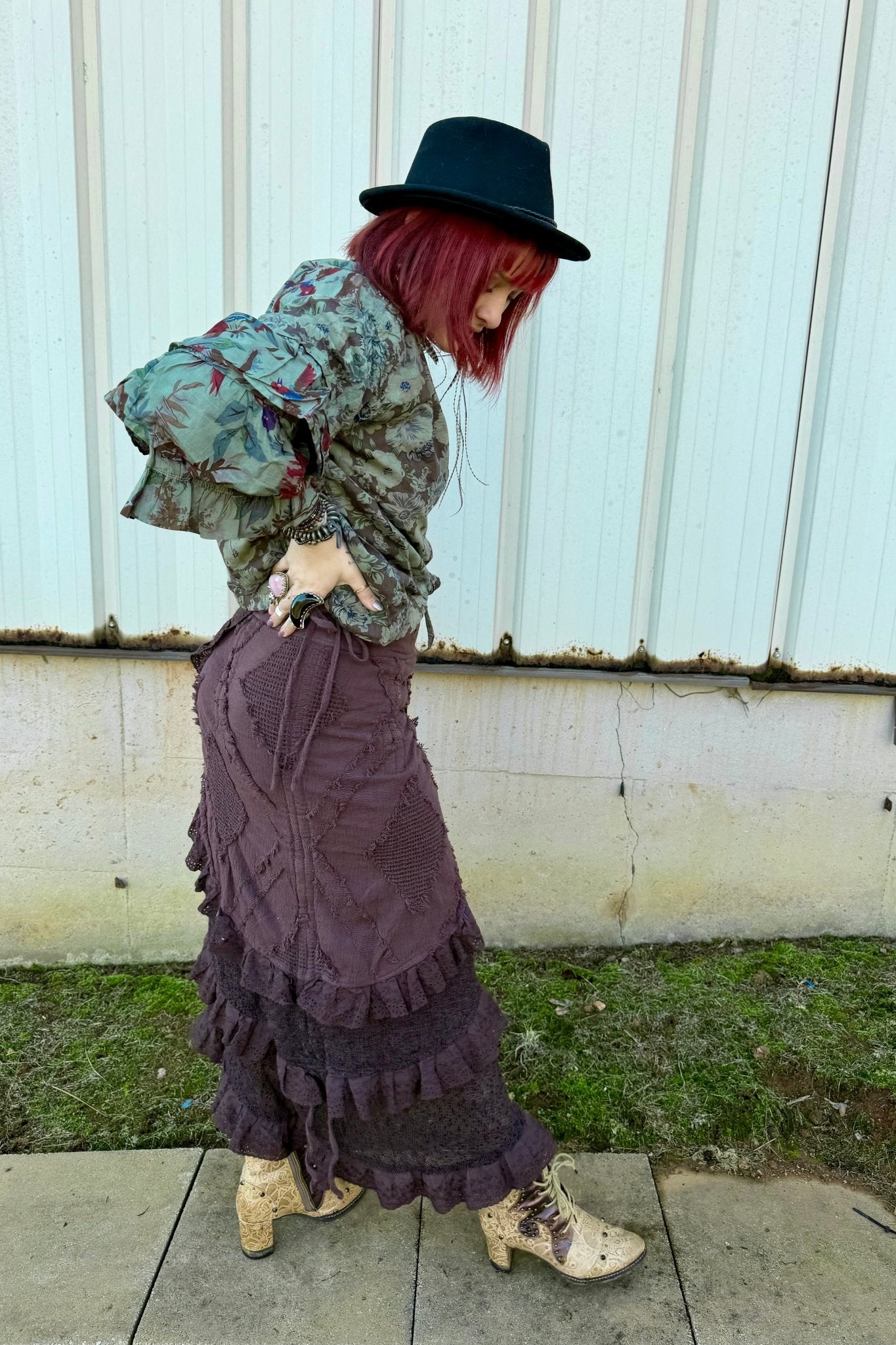 Whispering Hour Wrap Skirt - ivyandlavyboutique Jaded Gypsy