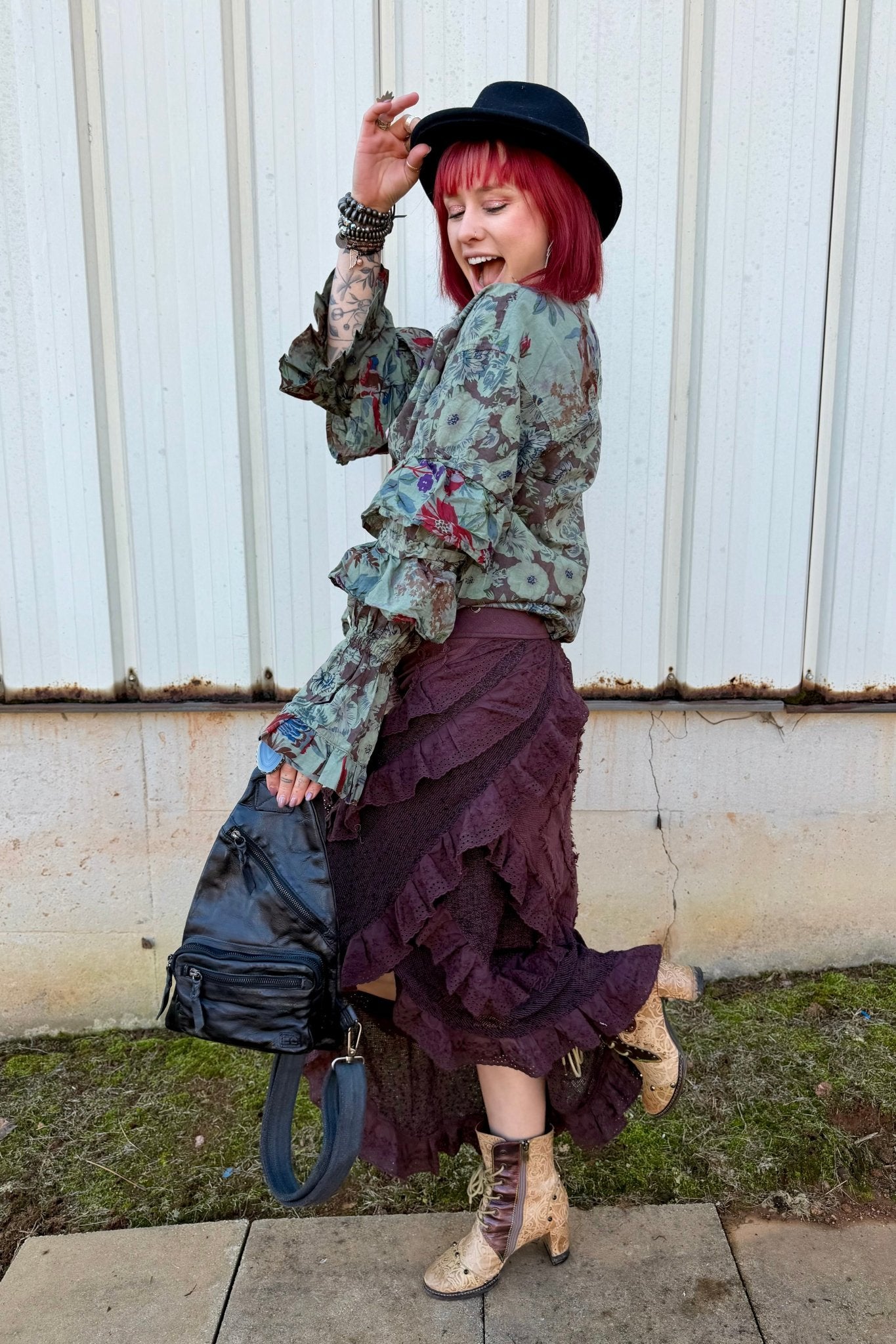 Whispering Hour Wrap Skirt - ivyandlavyboutique Jaded Gypsy