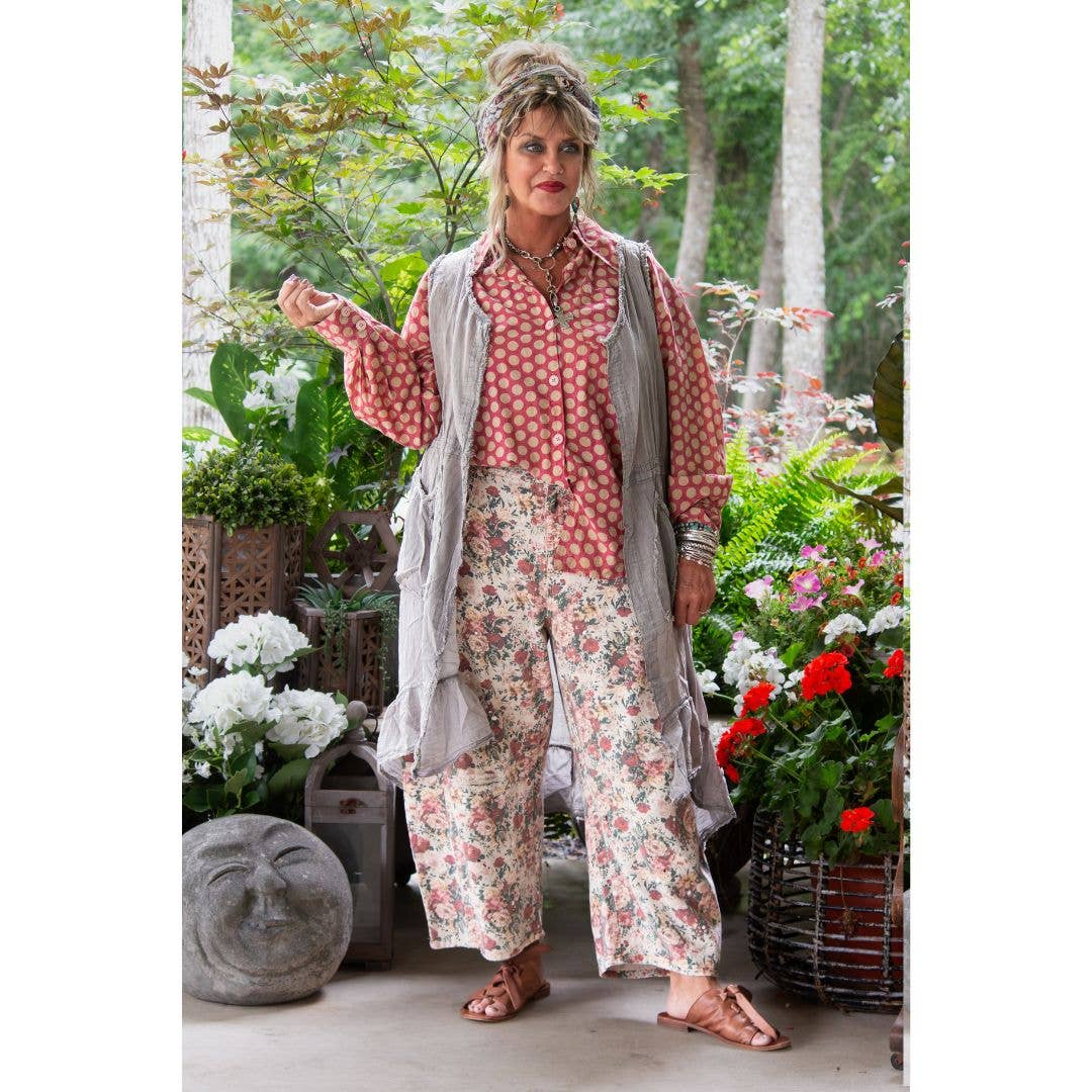 Whispervine Vest: ONE SIZE - ivyandlavyboutique Jaded Gypsy
