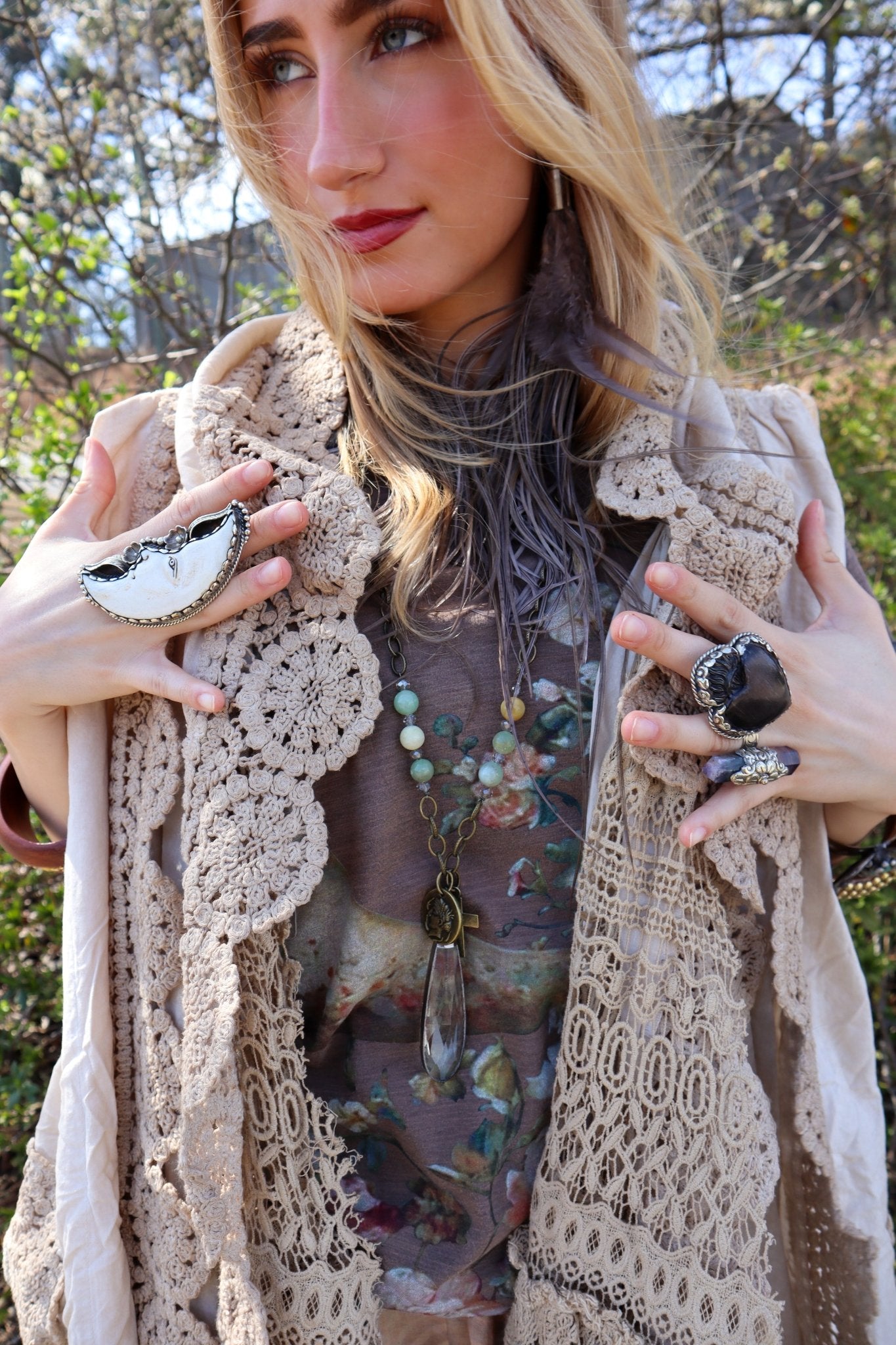 Willow Winds Duster - ivyandlavyboutique Jaded Gypsy