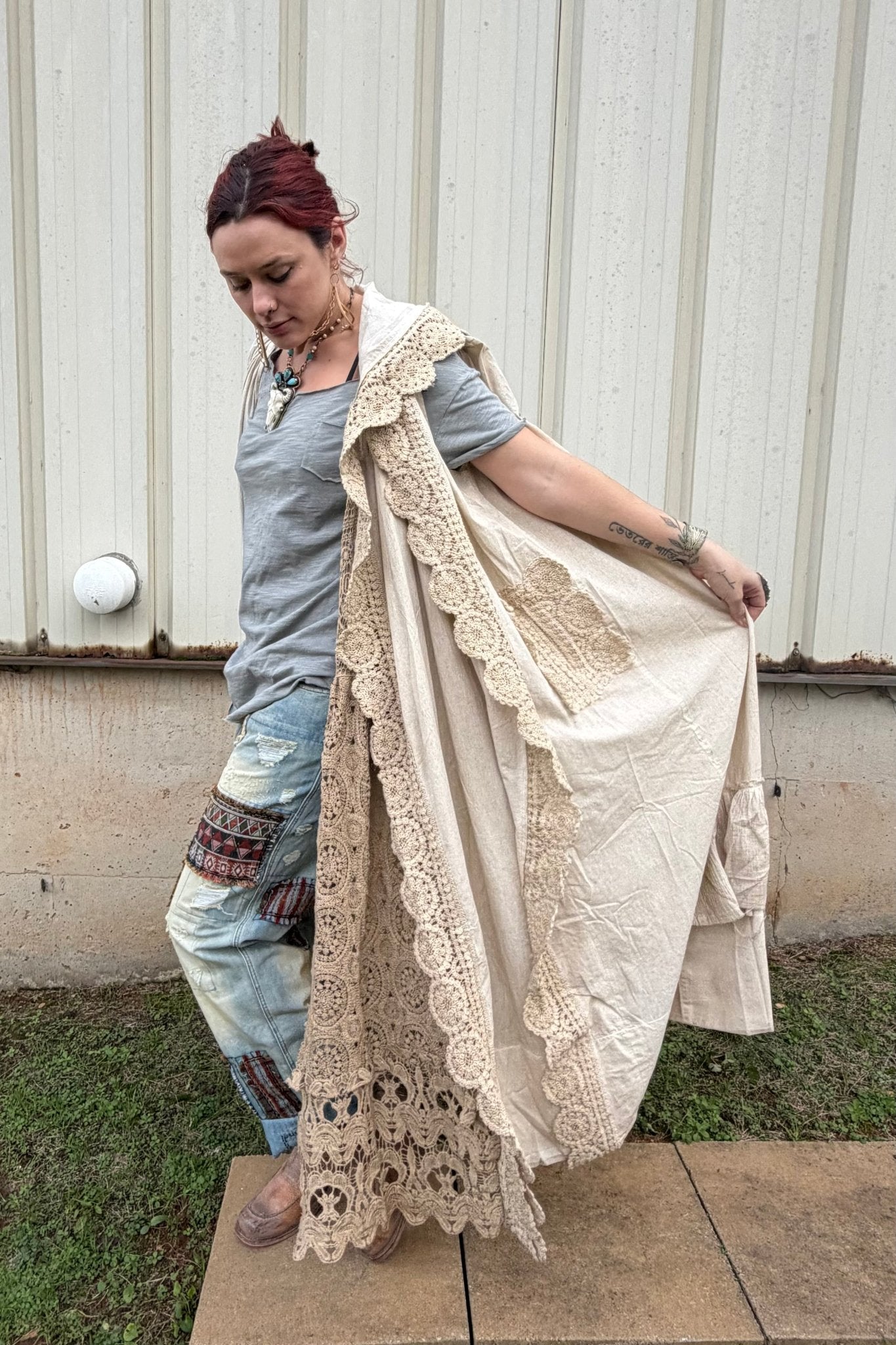 Willow Winds Duster - ivyandlavyboutique Jaded Gypsy