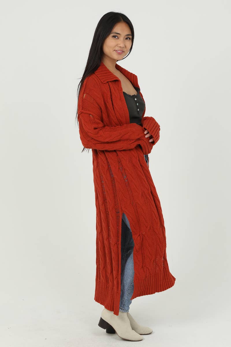 Winter Breeze Cardigan - ivyandlavyboutique ANGIE