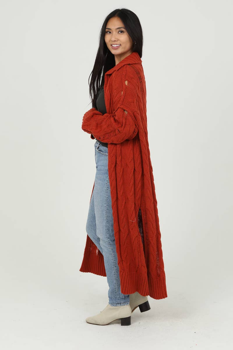 Winter Breeze Cardigan - ivyandlavyboutique ANGIE