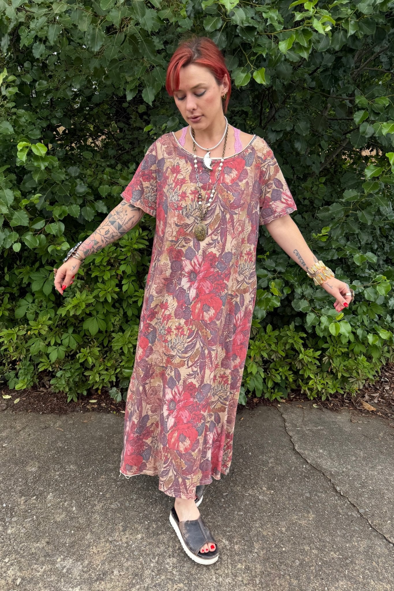 Woodland Meadows Weekend Wanderer Dress - ivyandlavyboutique Jaded Gypsy