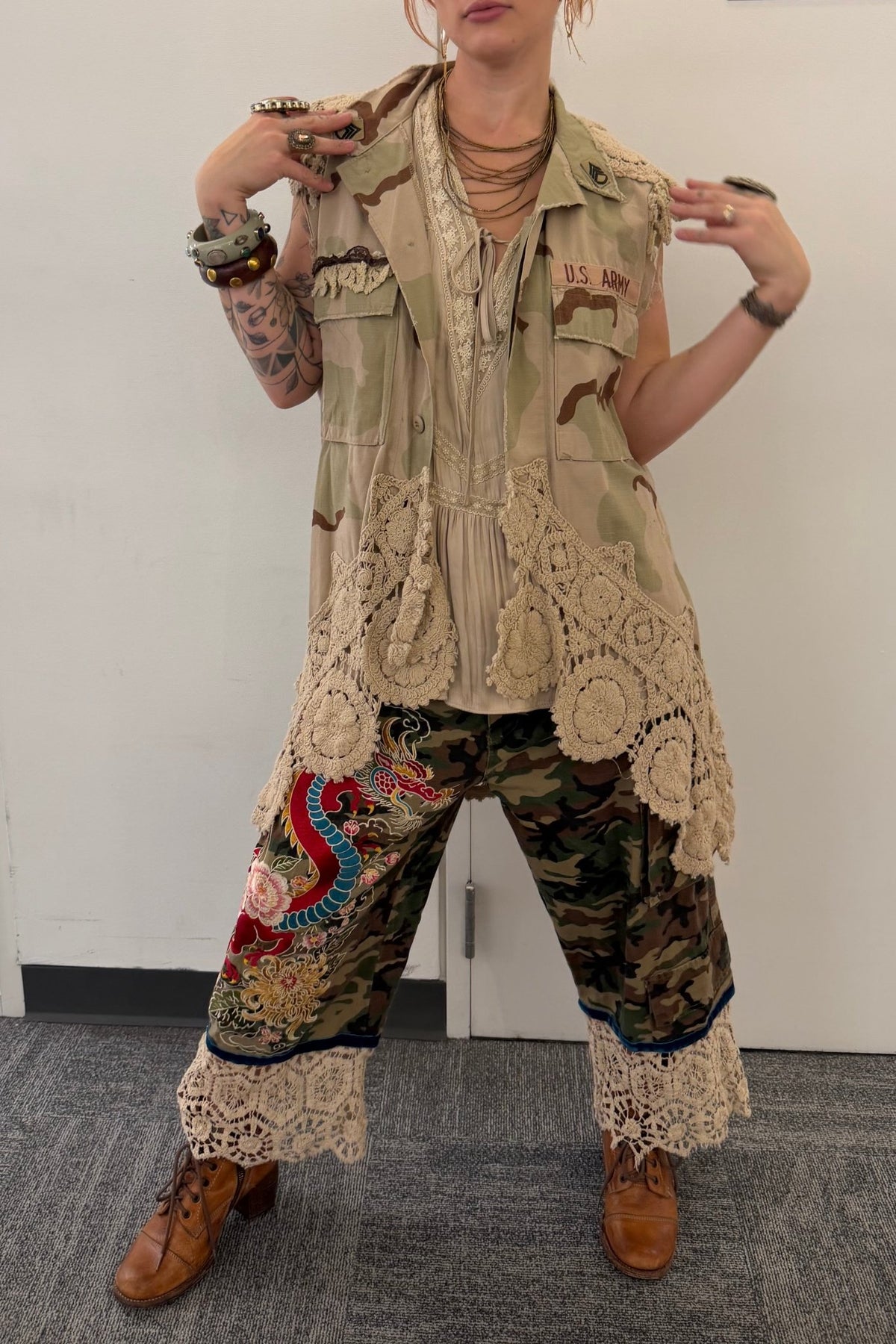 Worn Trails Vest - Boho Wanderlust Boutique Jaded Gypsy