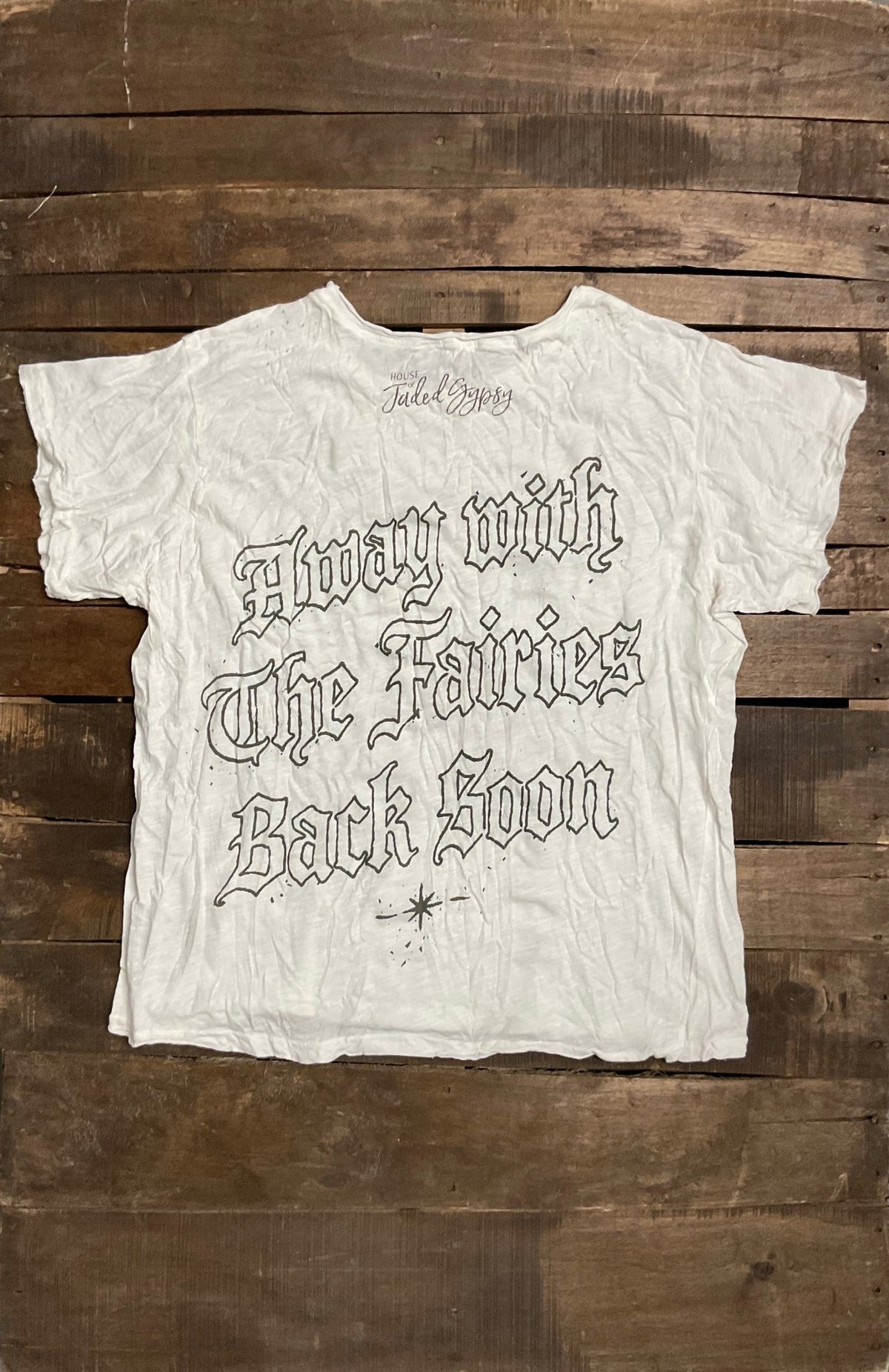 Worn & Weathered Tee - Mischief - ivyandlavyboutique Jaded Gypsy