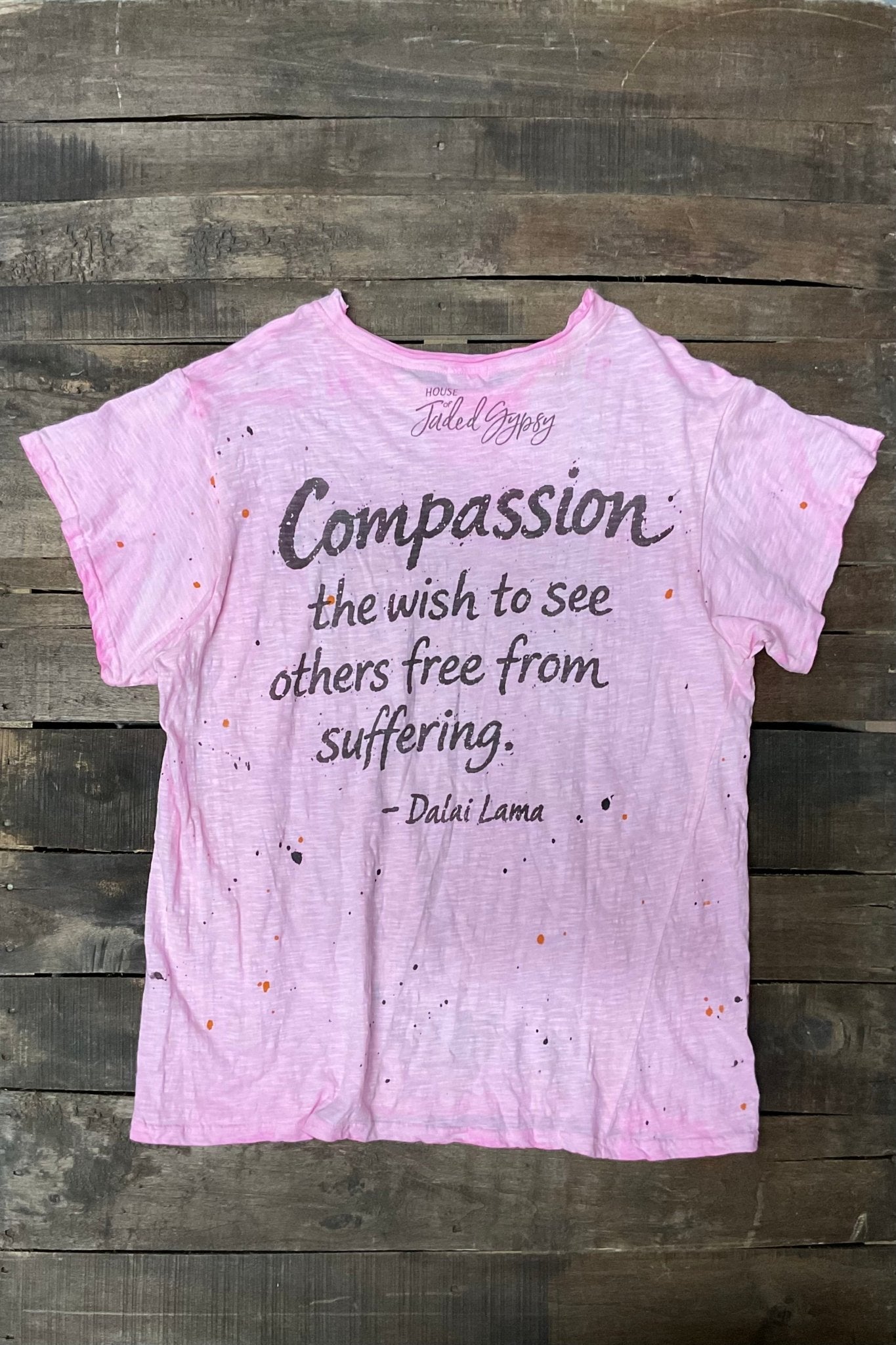 Worn & Weathered Tee - True Love - ivyandlavyboutique Jaded Gypsy