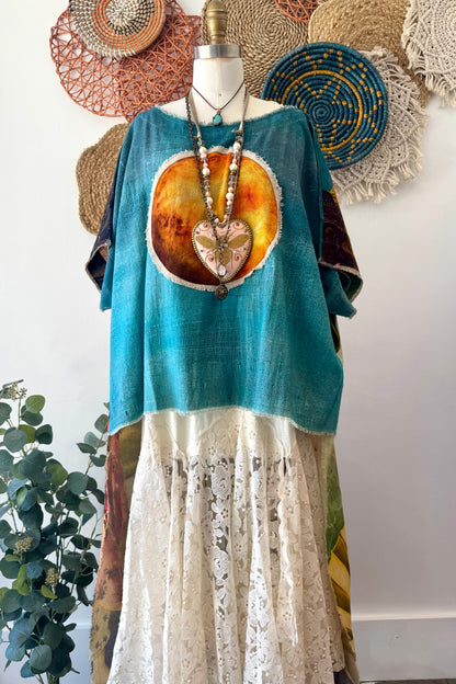 The Artist Hi Low Tunic Top