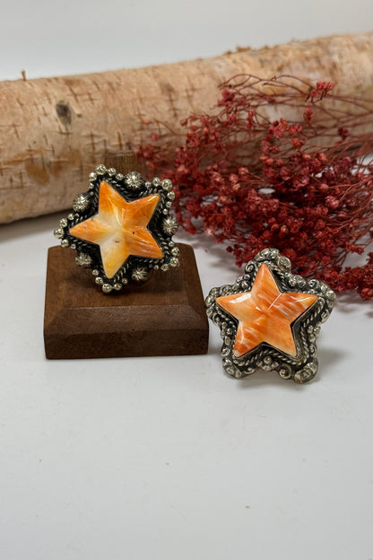 Orange star Ring
