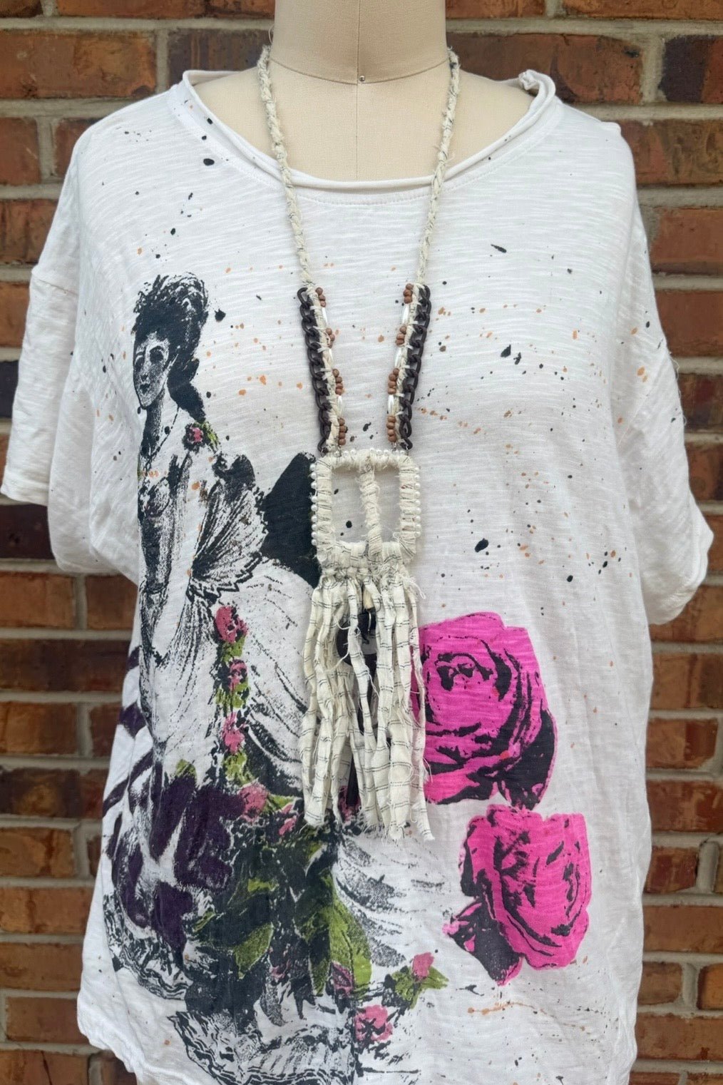1 2 Buckle My Shoe Necklace - ivyandlavyboutique ivyandlavyboutique