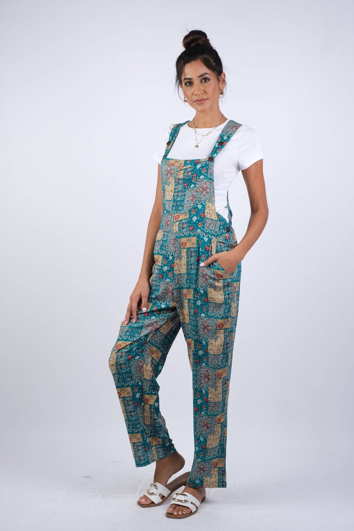 Abstract Array Blockprint Overall: 4 / One Size