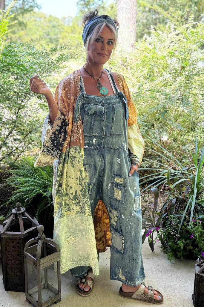 Endless Travels Overalls in Chambray