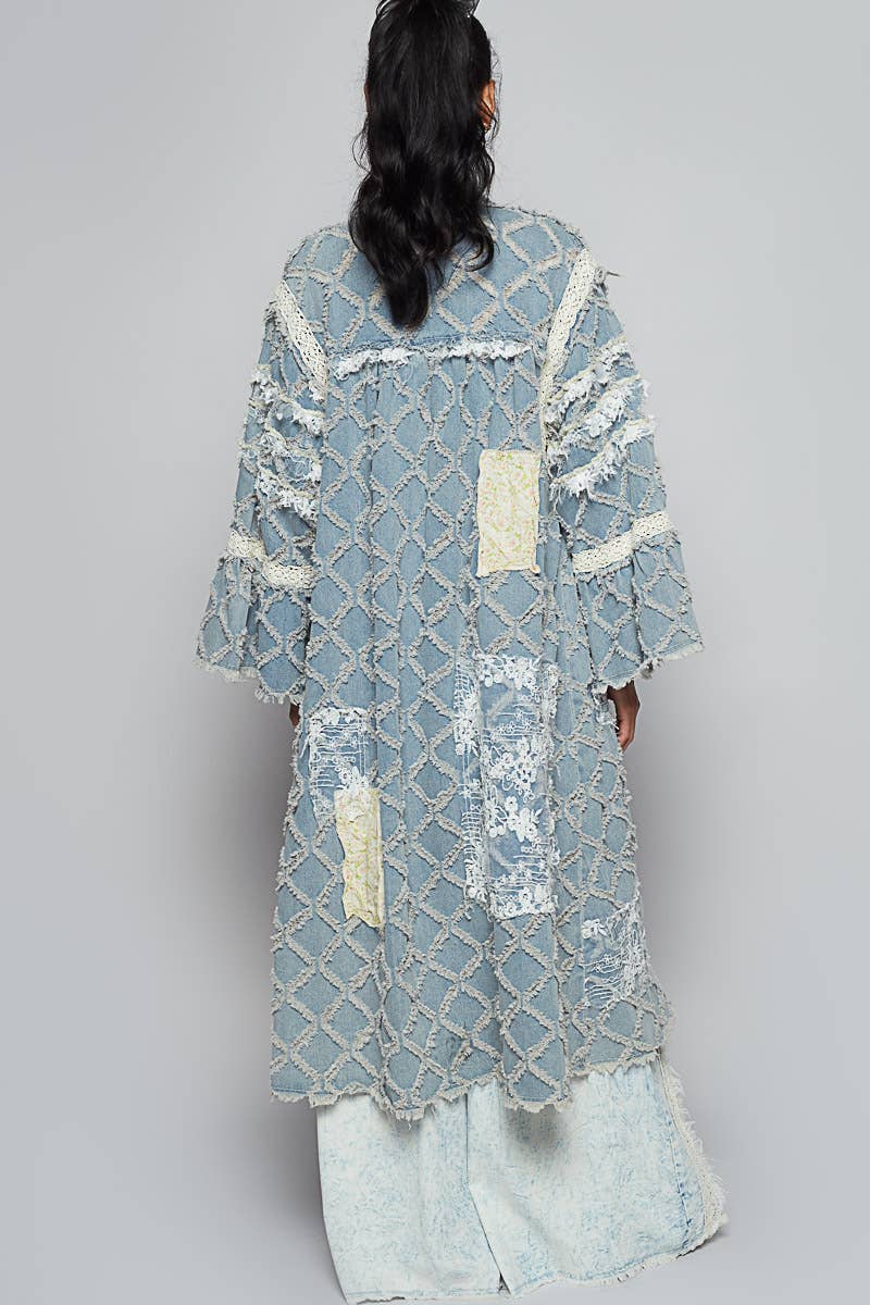 The Denim Dreamer Boho Kimono
