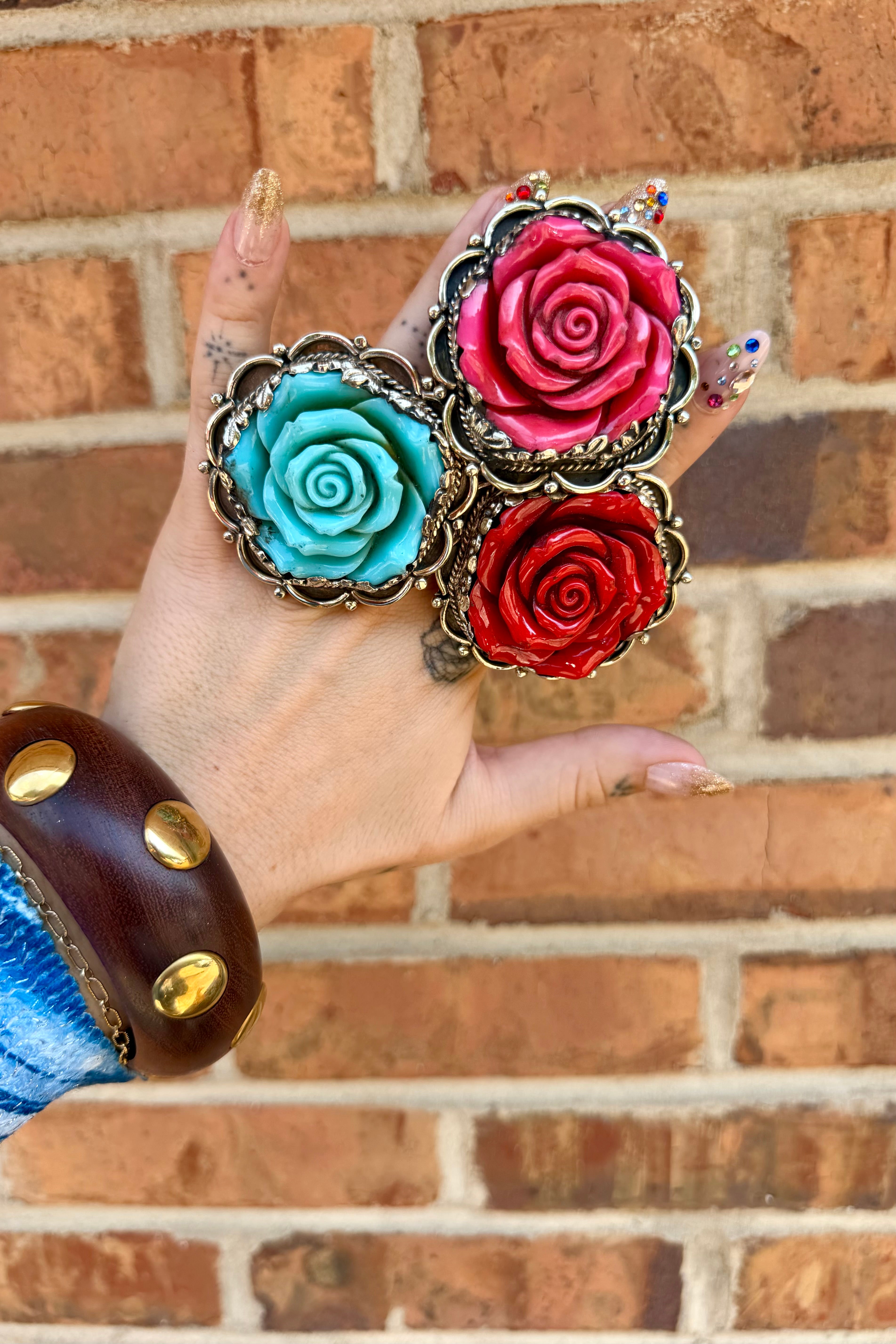 Roses for you Ring in Red