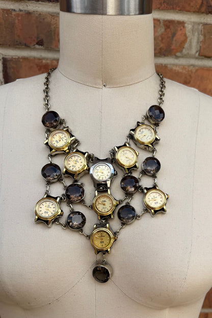 Click Clack  - Watch Clock Necklace