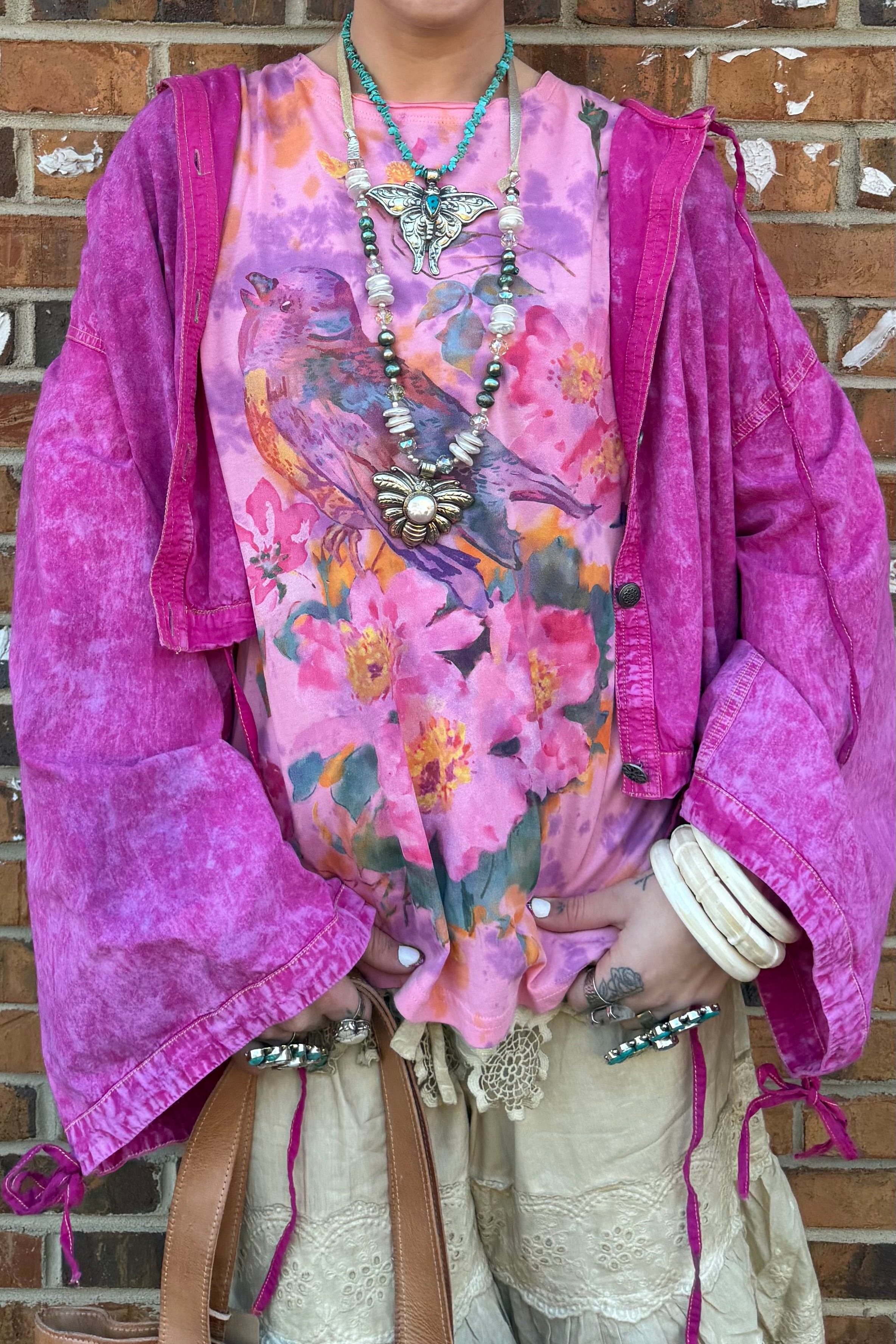 Pretty Bird Long Sleeve Top