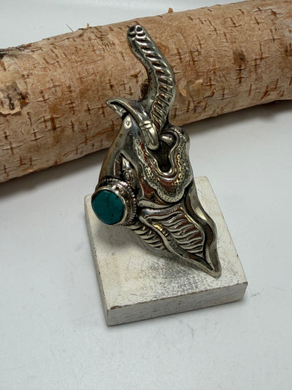 Elephant Head Ring