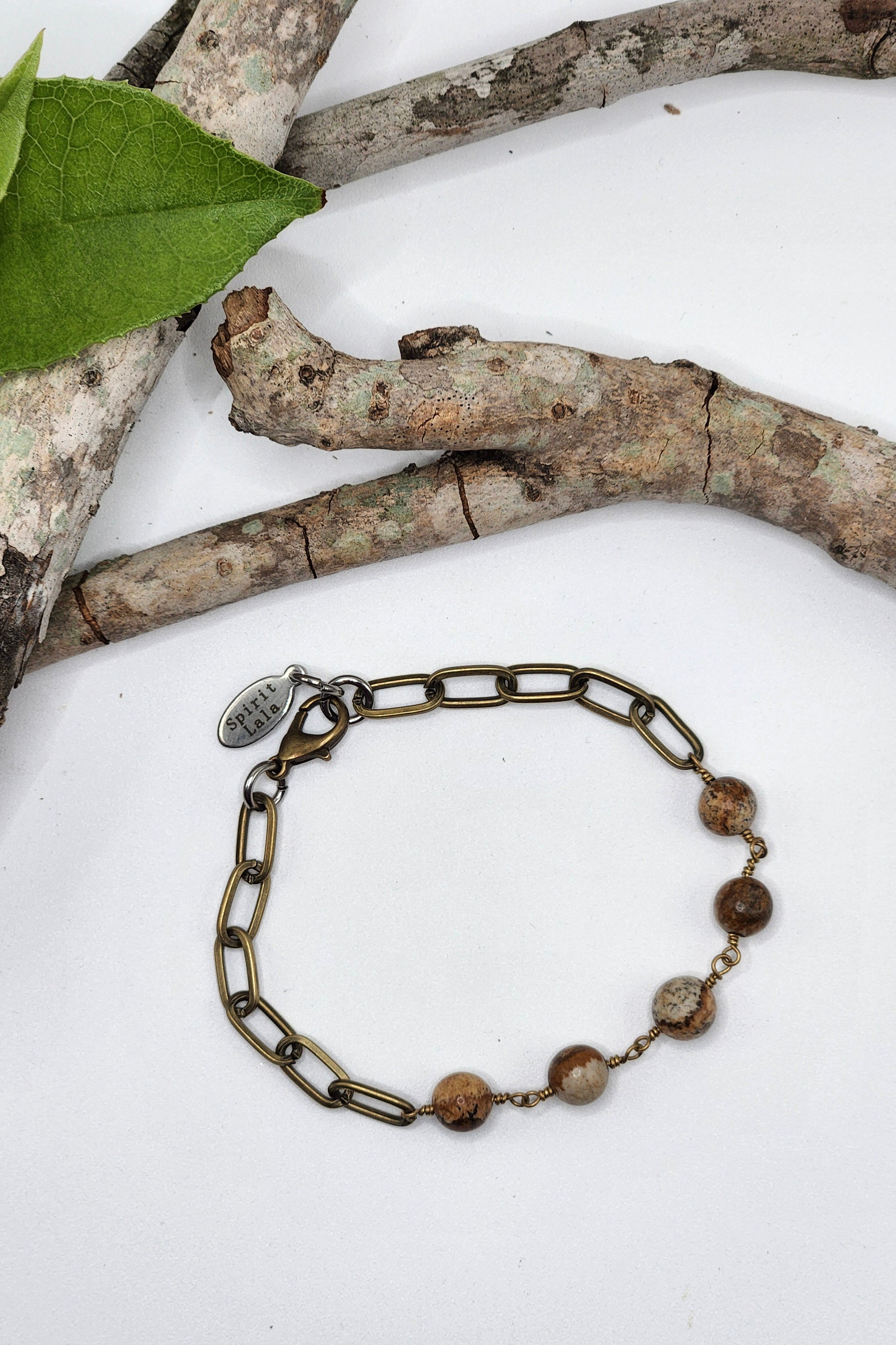 One of a Kind: Recycled Bead Bracelet