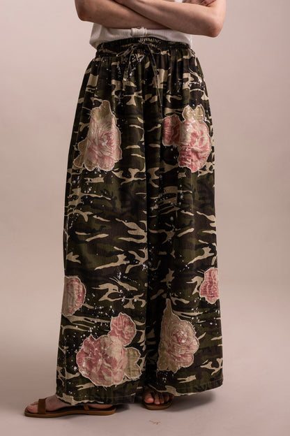 The Camo and Flower Pants