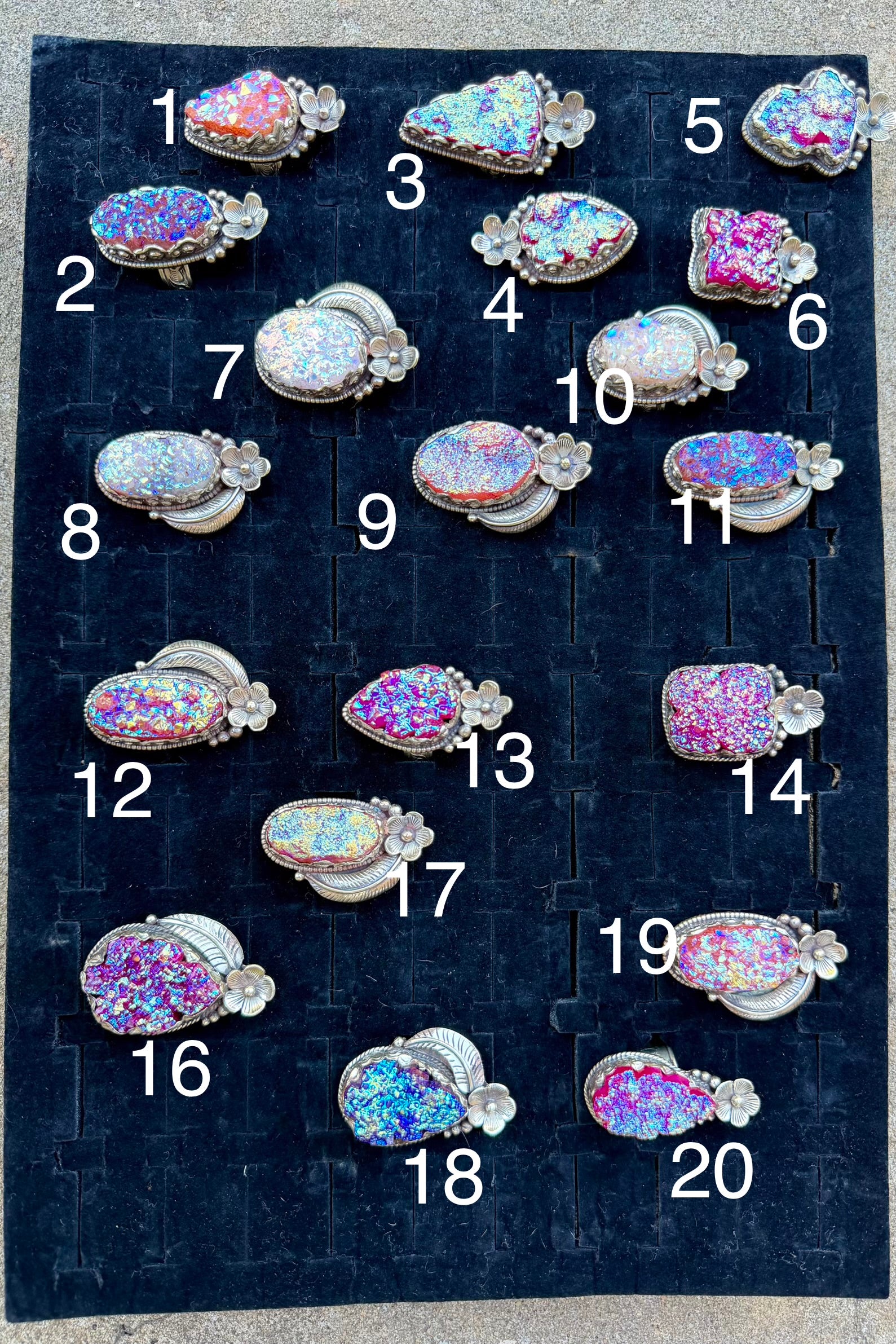 Shine Bright Sparkle Geode Ring