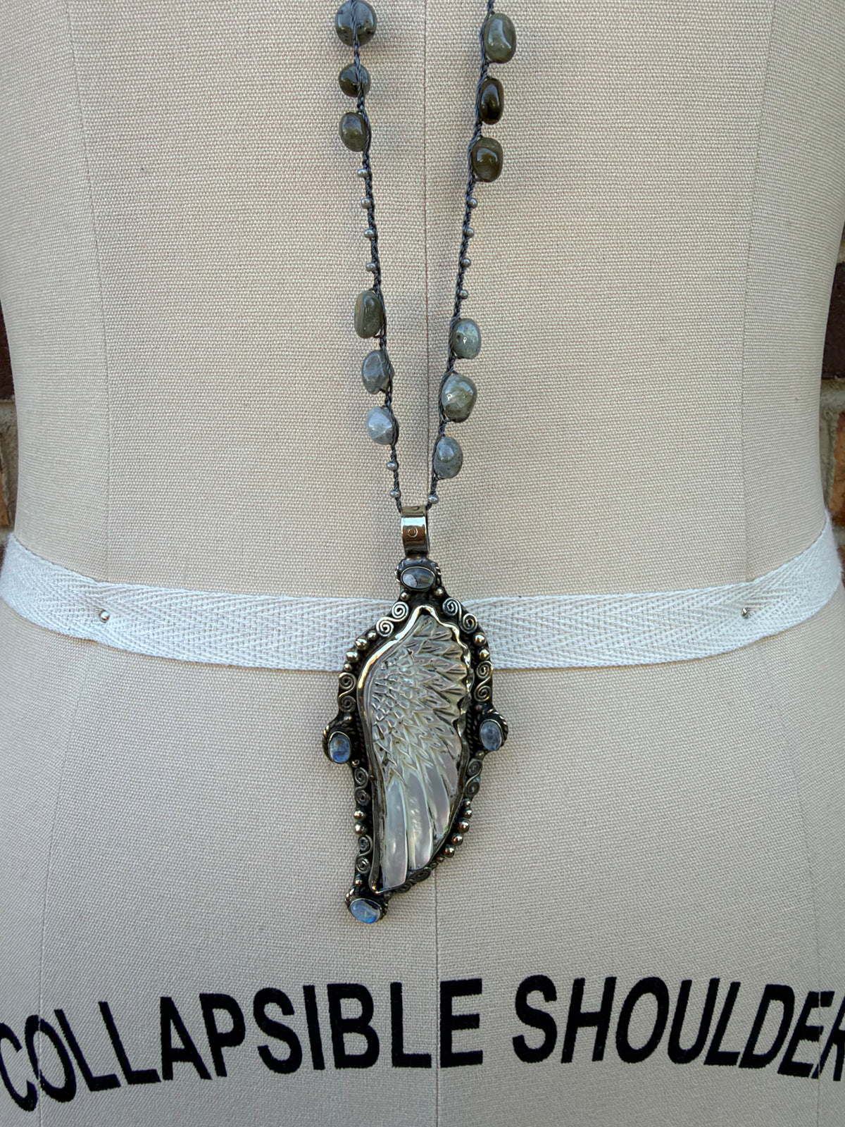 Feather in Flight Necklace