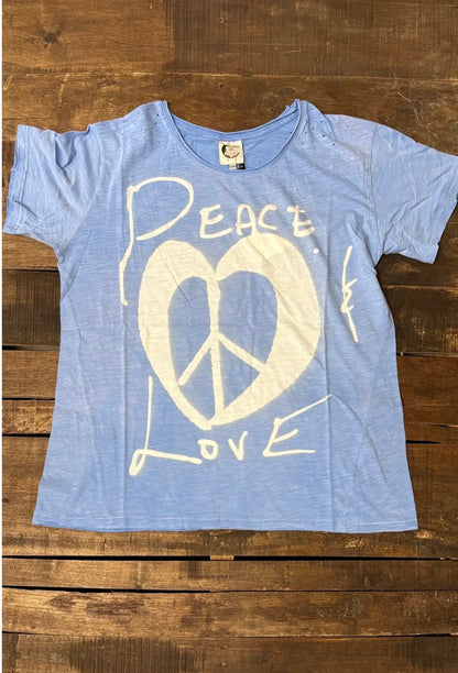 Peace & Love Moon Dance Tee