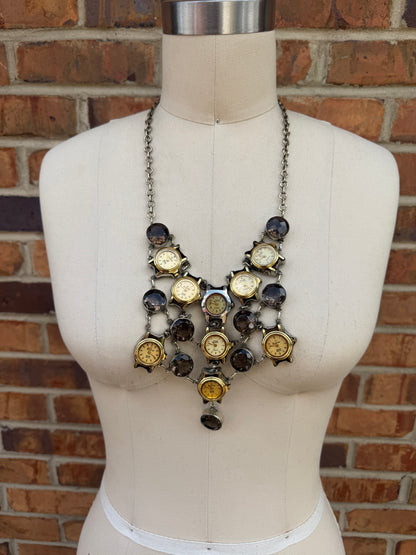 Click Clack  - Watch Clock Necklace