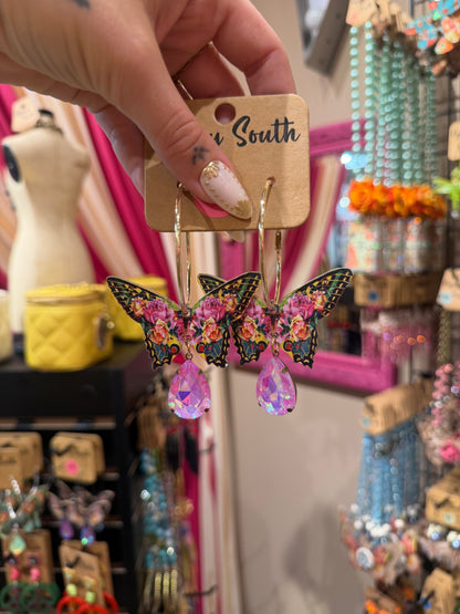 Butterfly Fly Earrings -  2