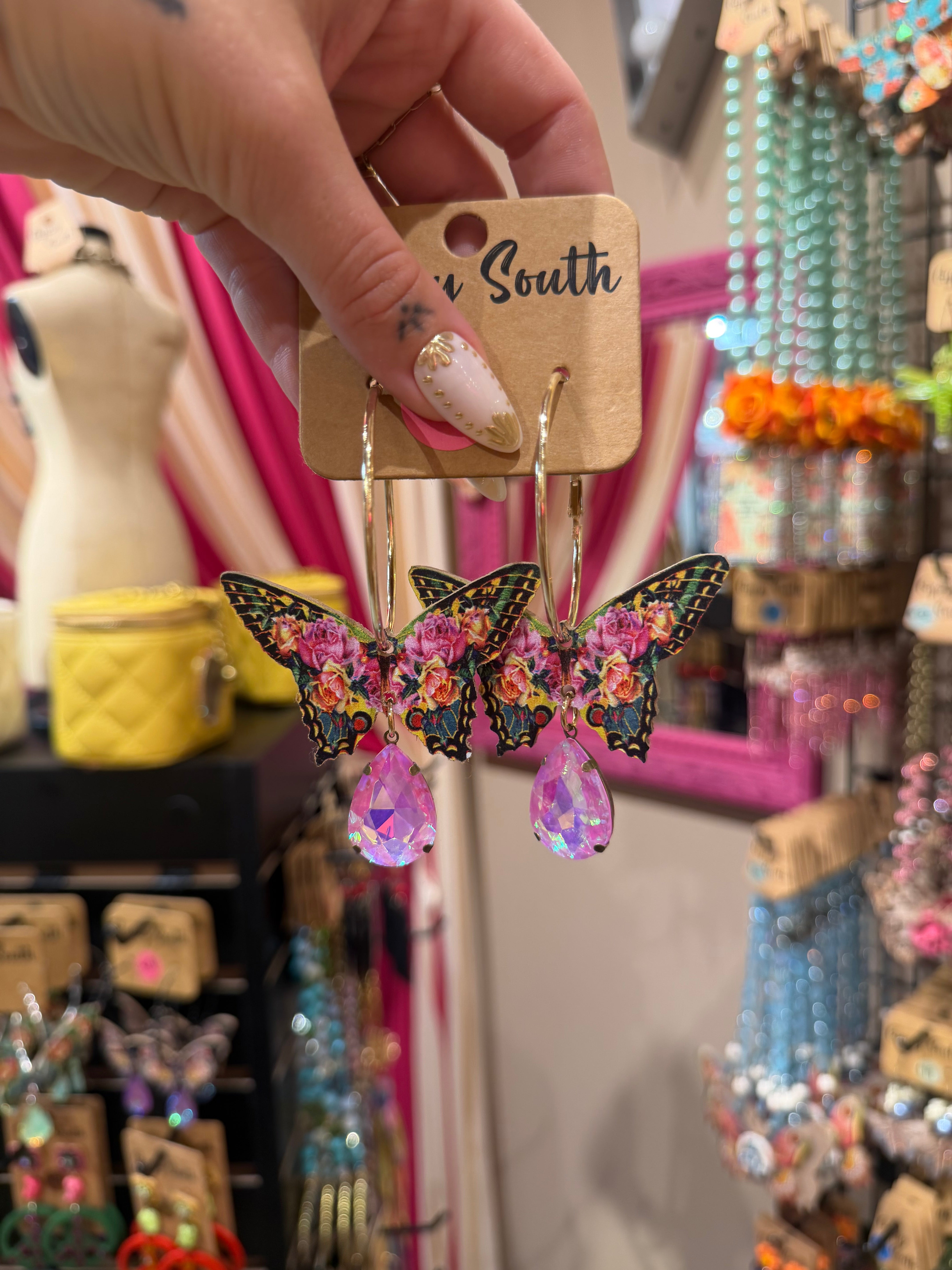 Butterfly Fly Earrings -  2