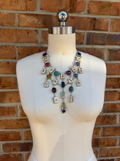 The Player Mahjong Necklace