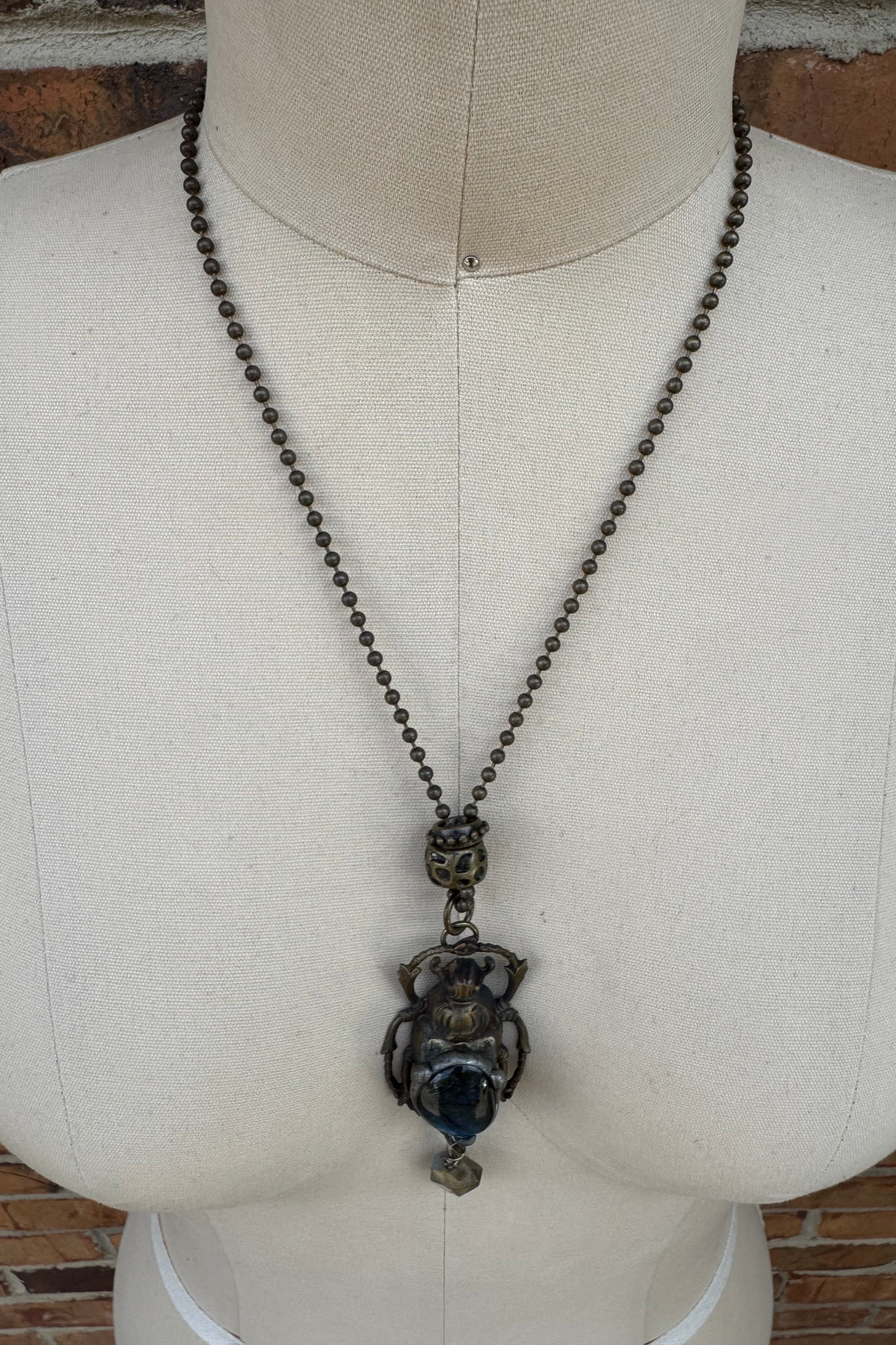 Lab Bug Necklace